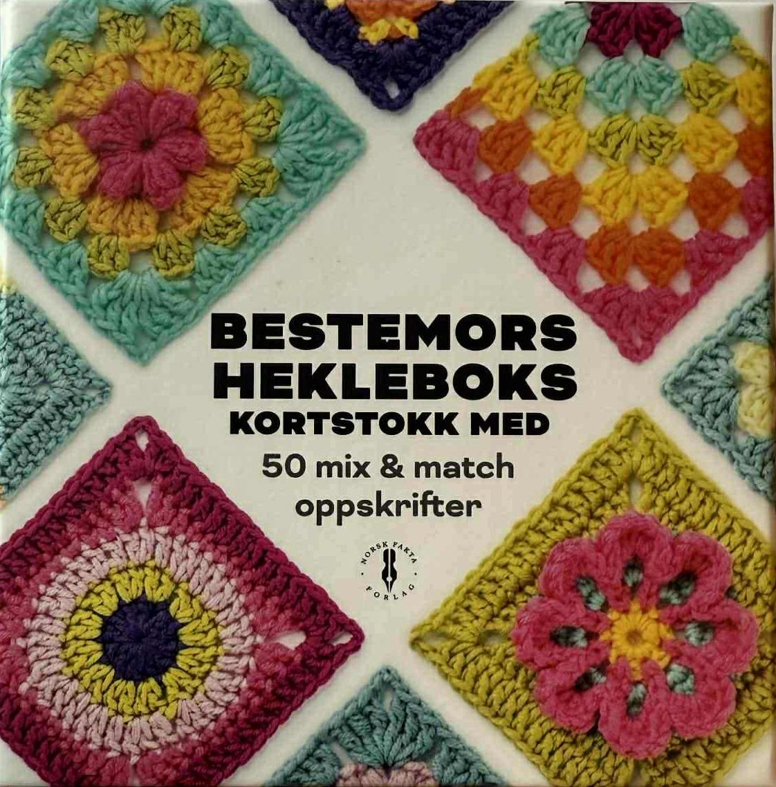 Bestemors hekleboks - kortstokk med 50 mix & match oppskrifter