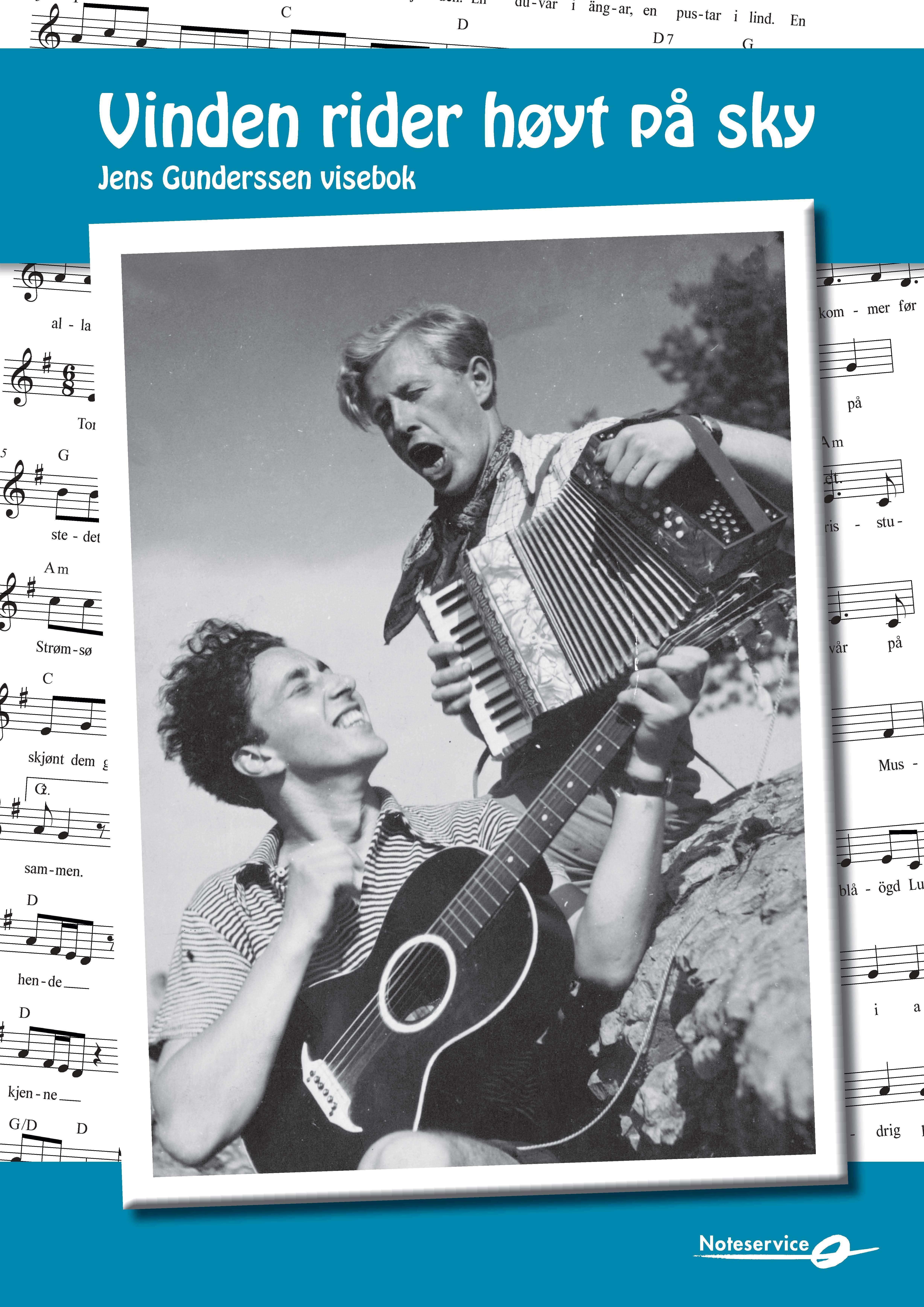 Vinden rider høyt på sky - Jens Gunderssen visebok