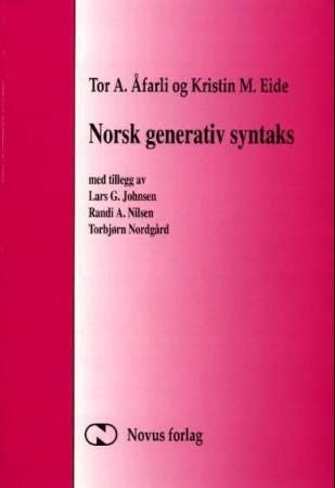 Norsk generativ syntaks