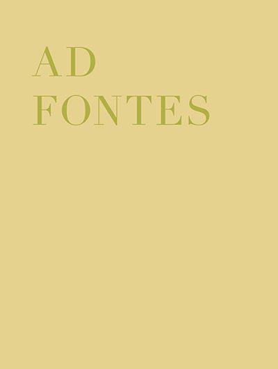 Ad fontes - festskrift til Terje Kvam på 70-årsdagen