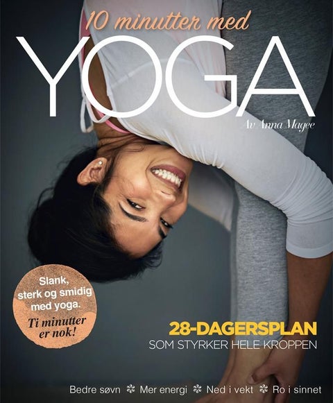 10 minutter med yoga - 28-dagersplan som styrker hele kroppen