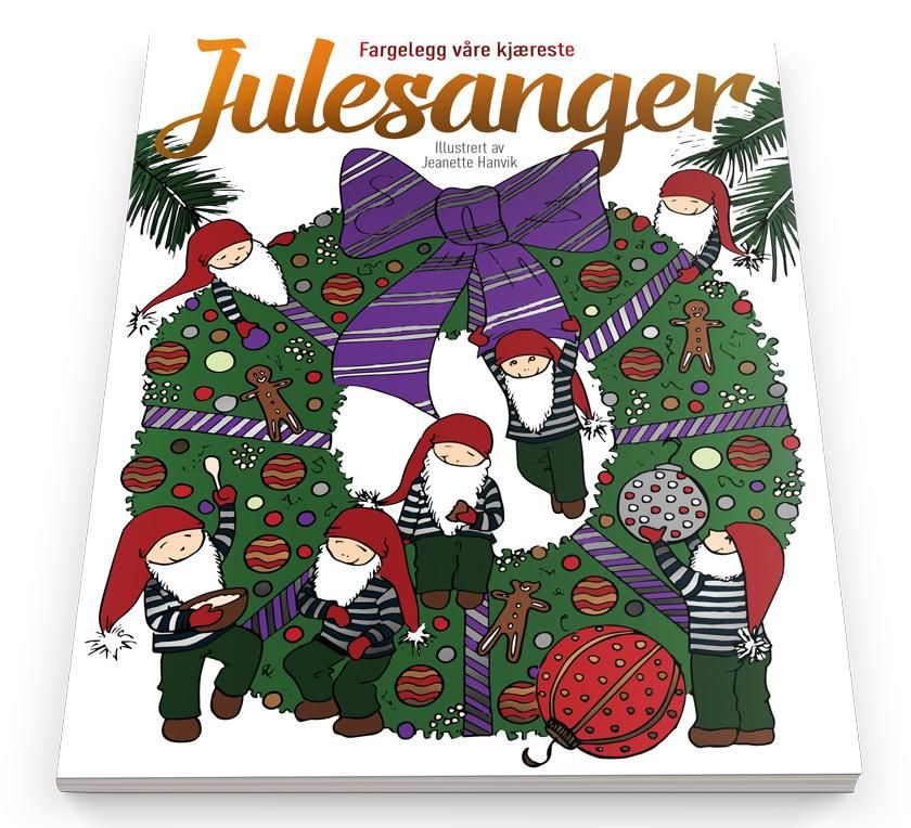 Fargelegg våre kjæreste julesanger