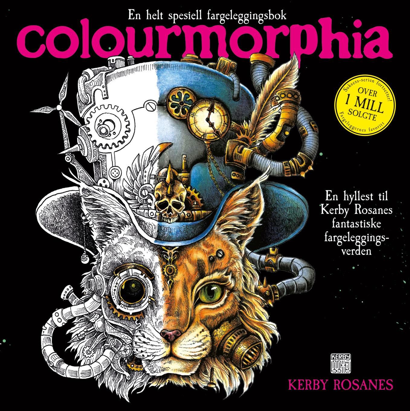 Colourmorphia - en helt spesiel fargeleggingsbok