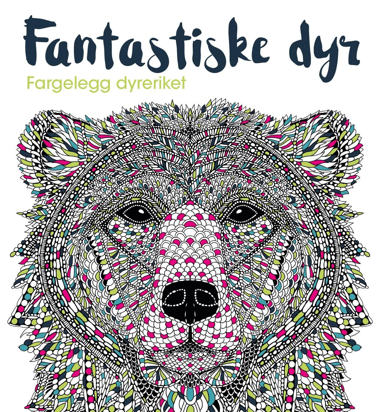 Fantastiske dyr - fargelegg dyreriket