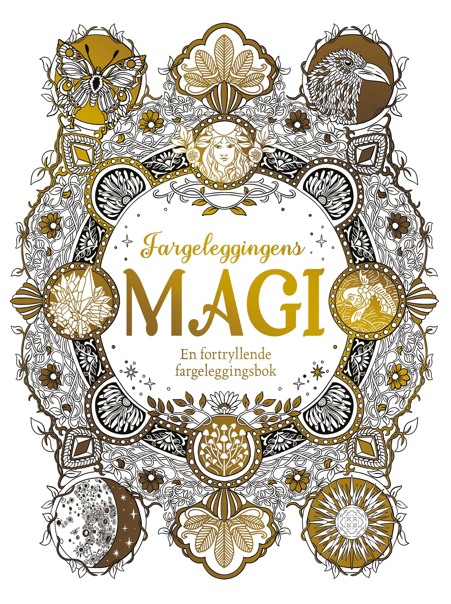 Fargeleggingens magi - en fortryllende fargeleggingsbok