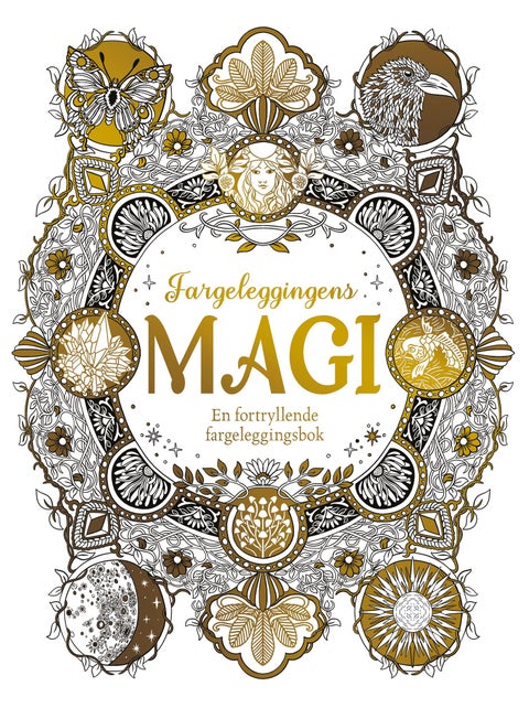 Fargeleggingens magi - en fortryllende fargeleggingsbok