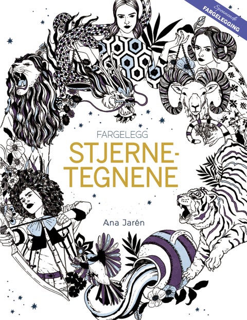 Fargelegg stjernetegnene