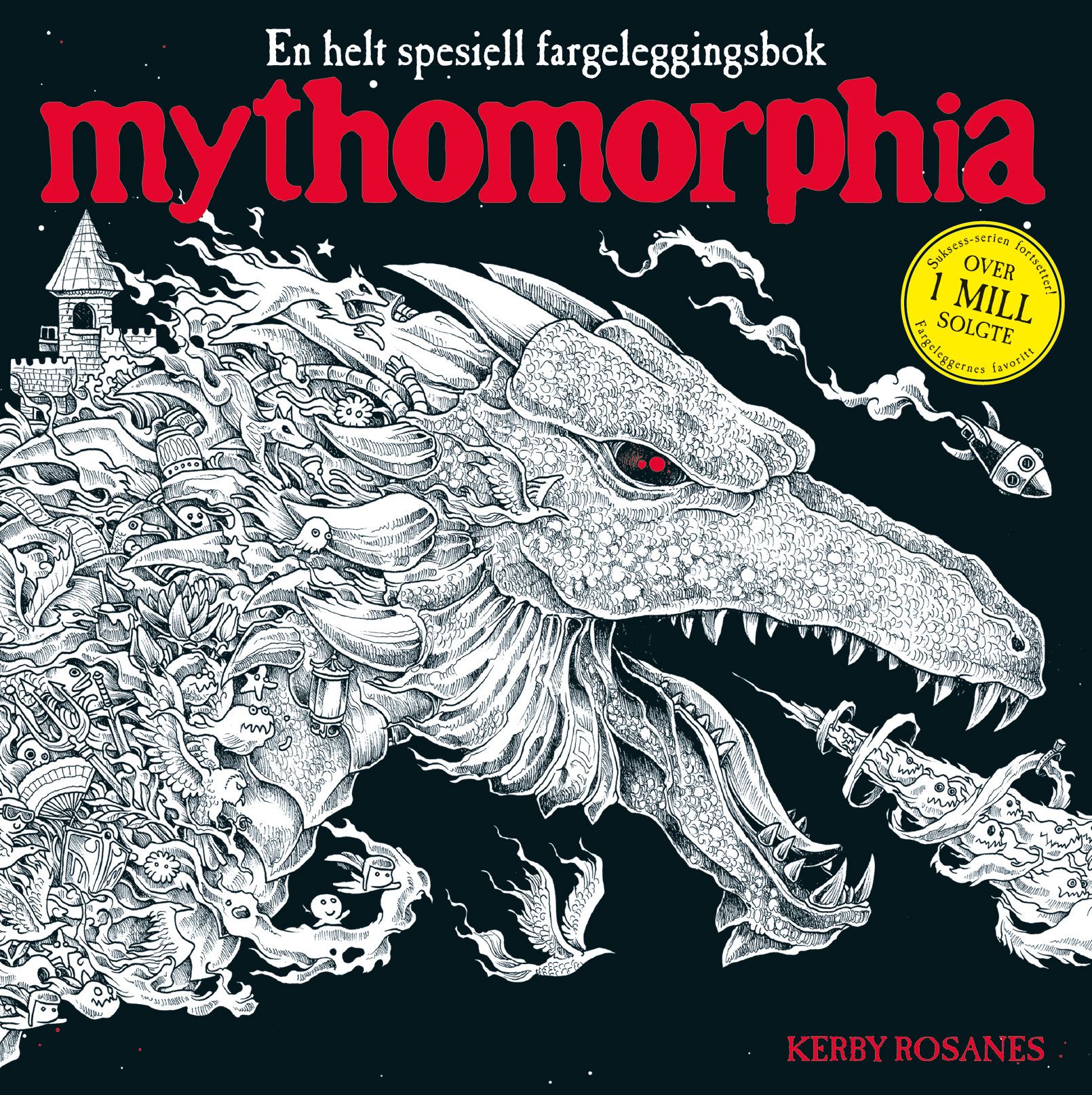 Mytomorphia - fargeleggingsbok