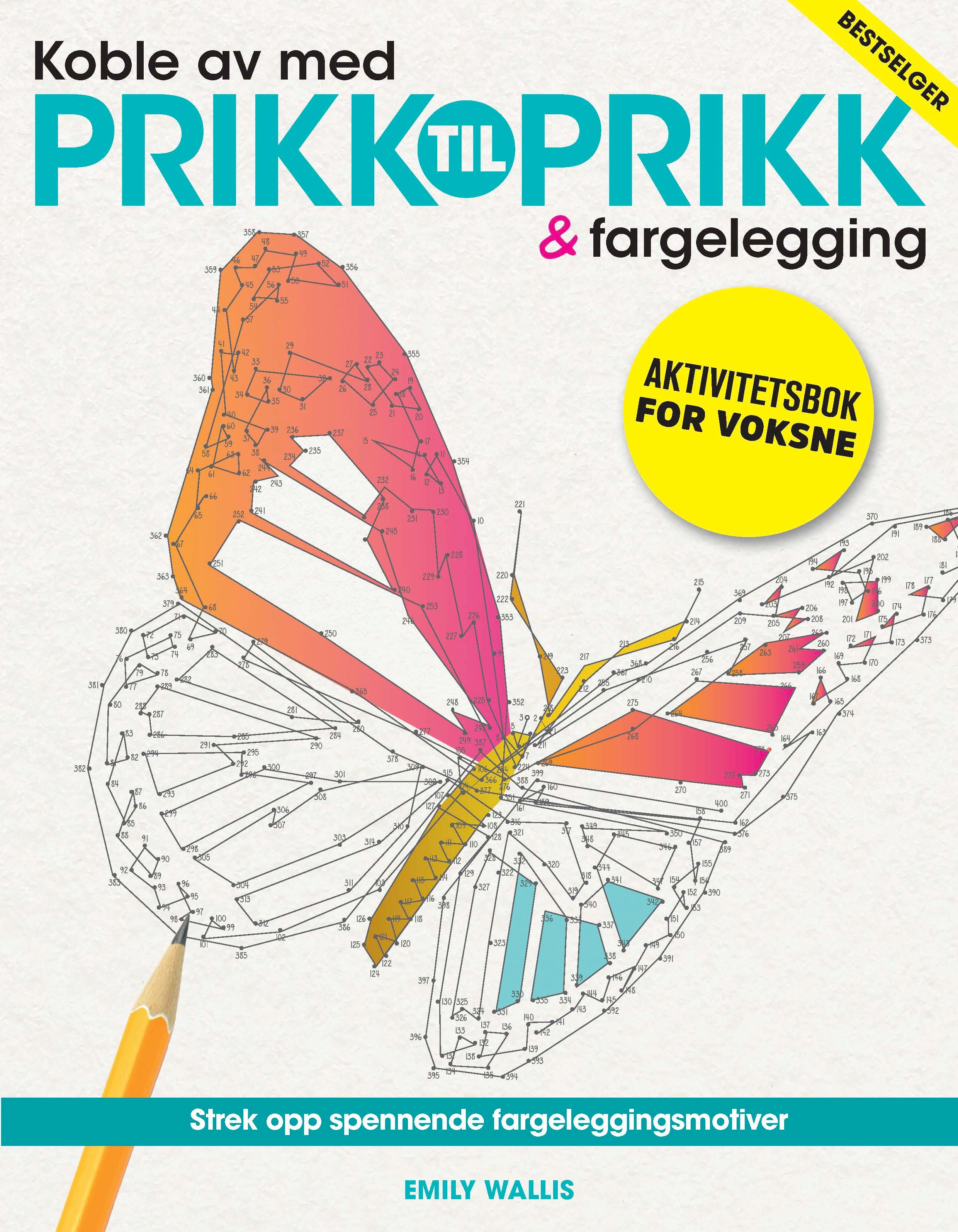 Koble av med prikk til prikk - & fargelegging