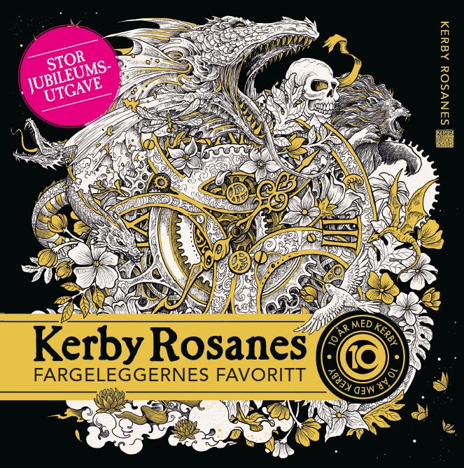 Kerby Rosanes - fargeleggernes favoritt :  10 år med Kerby