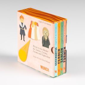 Meine ersten Bücher der Zahlen, Farben, Formen und Gegensätze - inspiriert von Edvard Munch