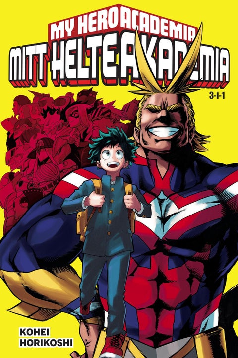 Mitt helteakademia - Bok 1, 2, 3