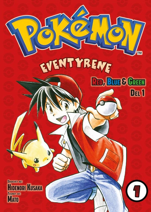 Pokémon-eventyrene - Del 1 : Red, Blue & Green