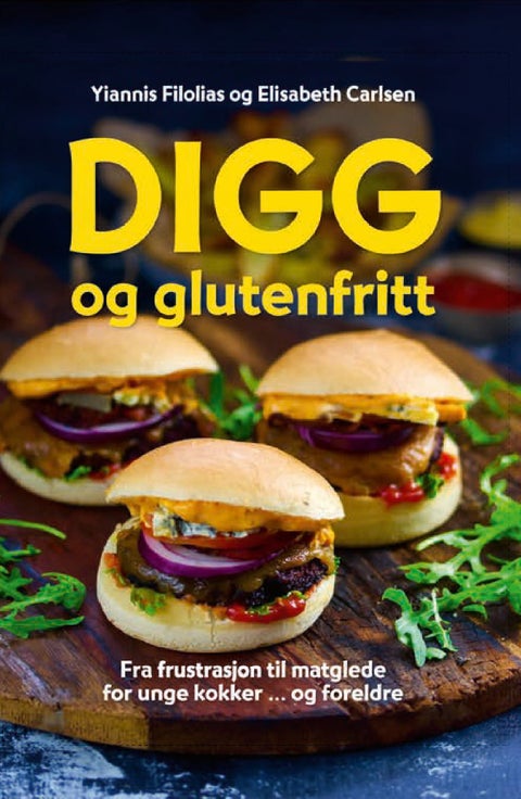 Digg og glutenfritt - en smakfull håndbok for unge kokker