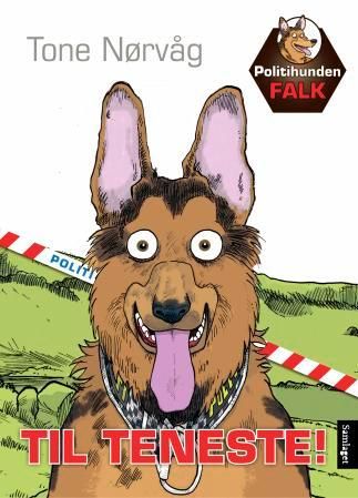 Politihunden Falk til teneste!