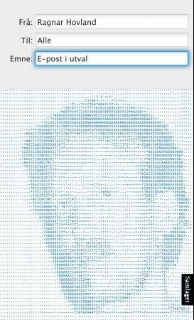 Frå Ragnar til alle - e-post i utval