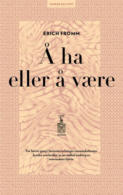 Å ha eller å være