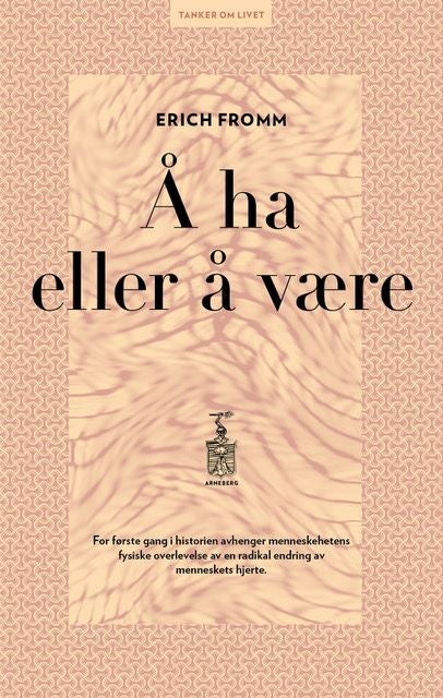 Å ha eller å være