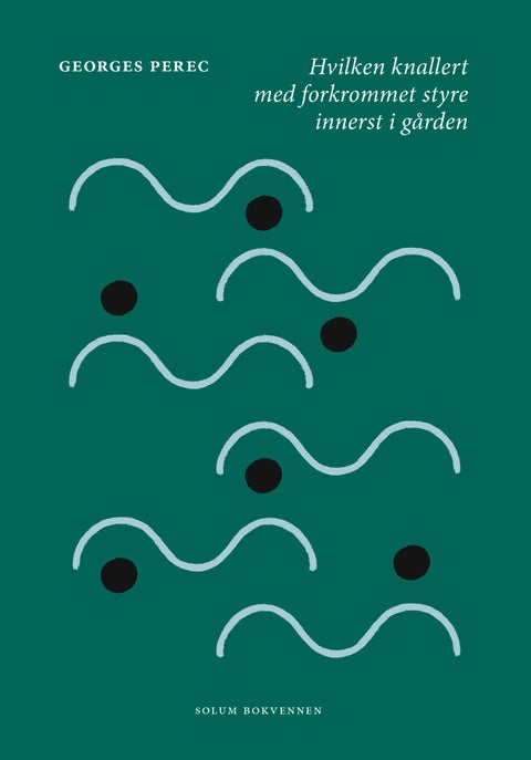 Hvilken knallert med forkrommet styre innerst i gården - roman
