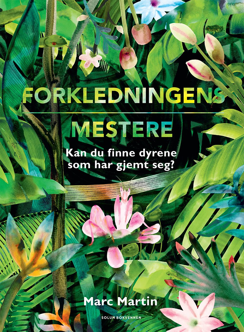 Forkledningens mestere - kan du finne dyrene som har gjemt seg?