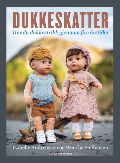 Dukkeskatter - trendy dukkestrikk gjennom fire årstider