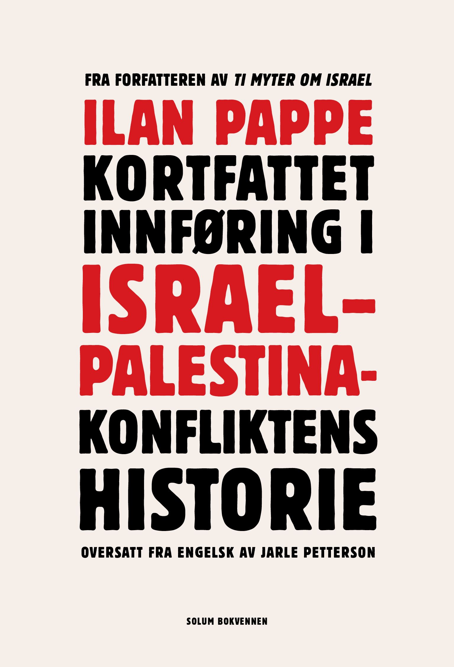Israel-Palestina-konfliktens historie