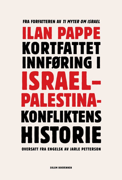 Israel-Palestina-konfliktens historie