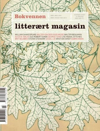 Bokvennen. Nr. 3 2007 - litterært magasin