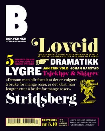 Bokvennen. Nr. 3 2010 - litterært magasin