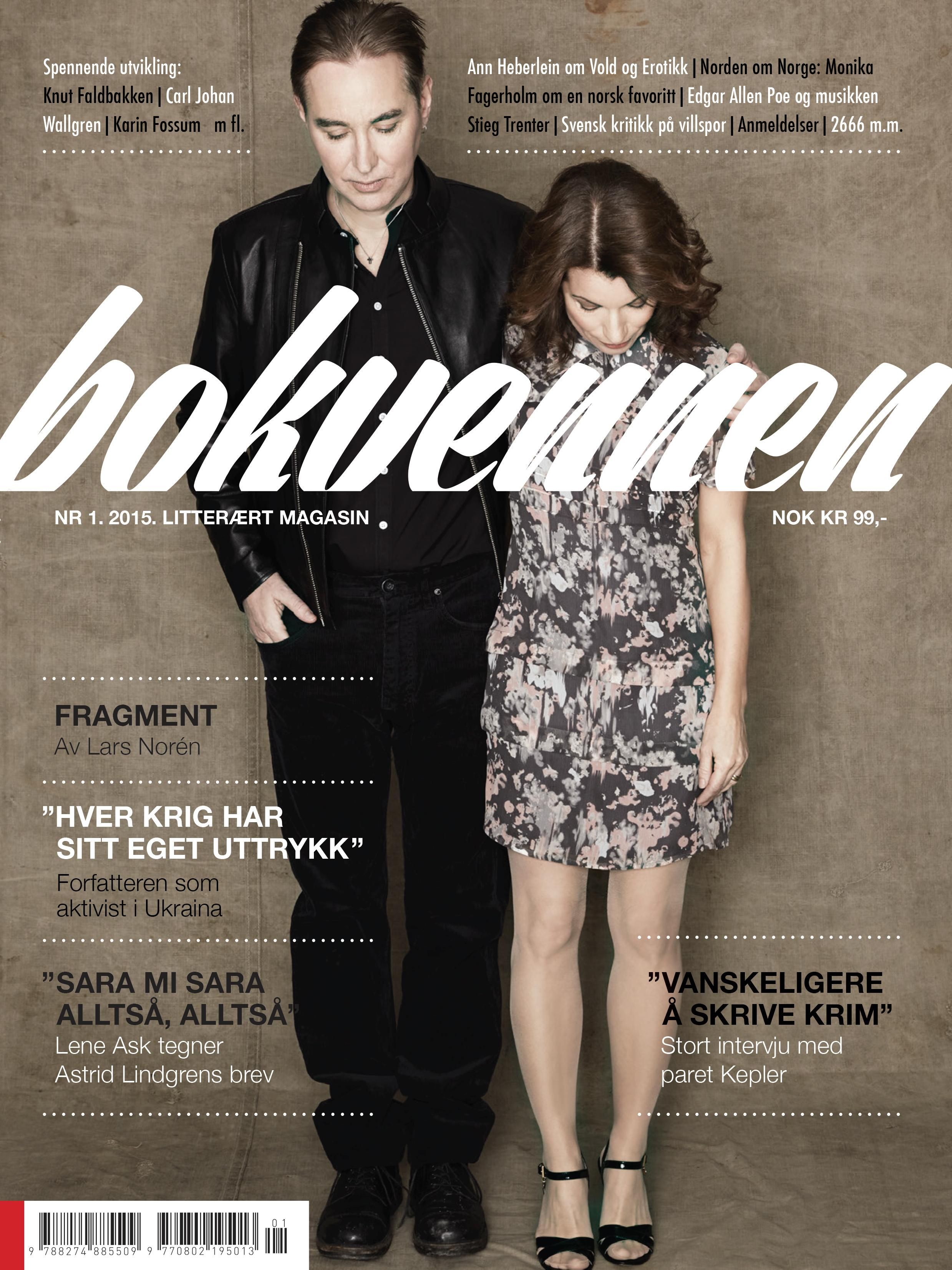 Bokvennen. Nr. 1 2015 - litterært magasin