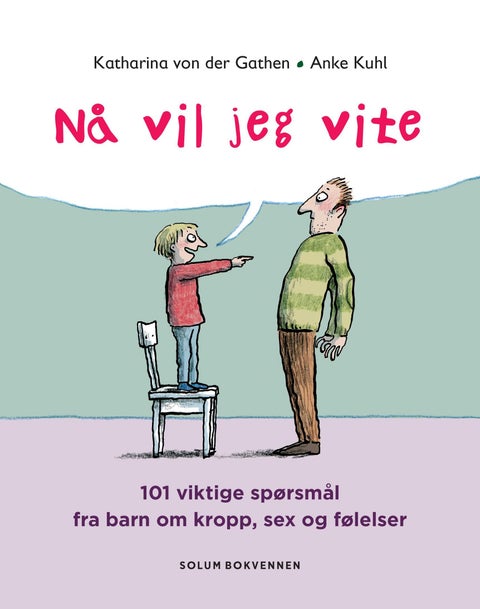 Nå vil jeg vite - 101 viktige spørsmål fra barn om kropp, sex og følelser