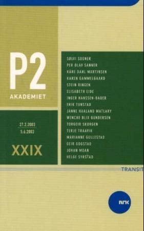 P2-akademiet - bind XXIX