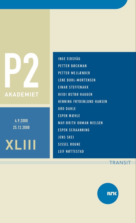 P2-akademiet - bind XLIII