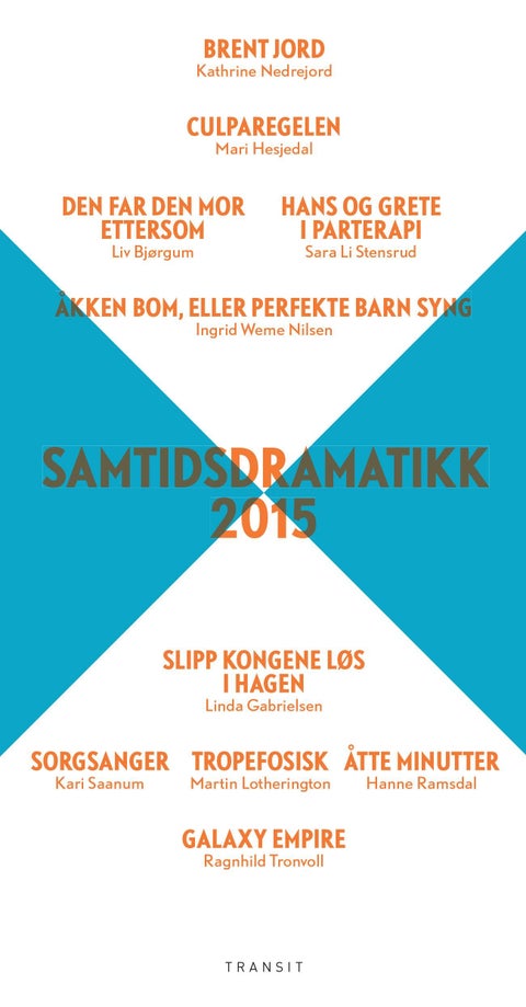 Samtidsdramatikk 2015