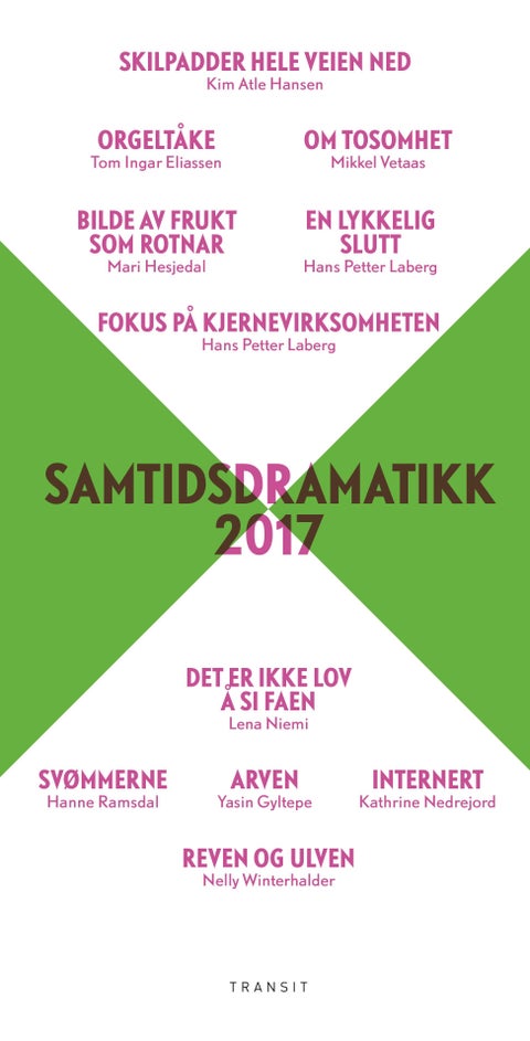 Samtidsdramatikk 2017 - scenetekster