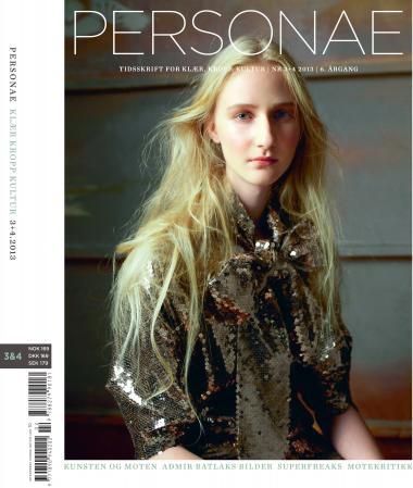 Personae. Nr. 3-4 2013 - tidsskrift for klær, kropp, kultur