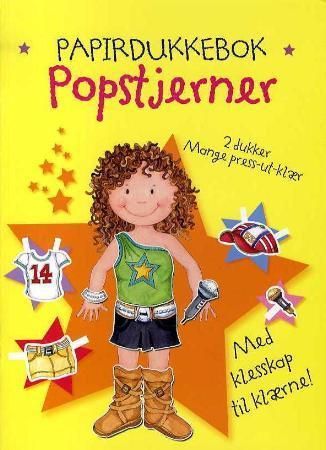 Papirdukkebok - popstjerner