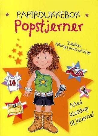 Papirdukkebok - popstjerner