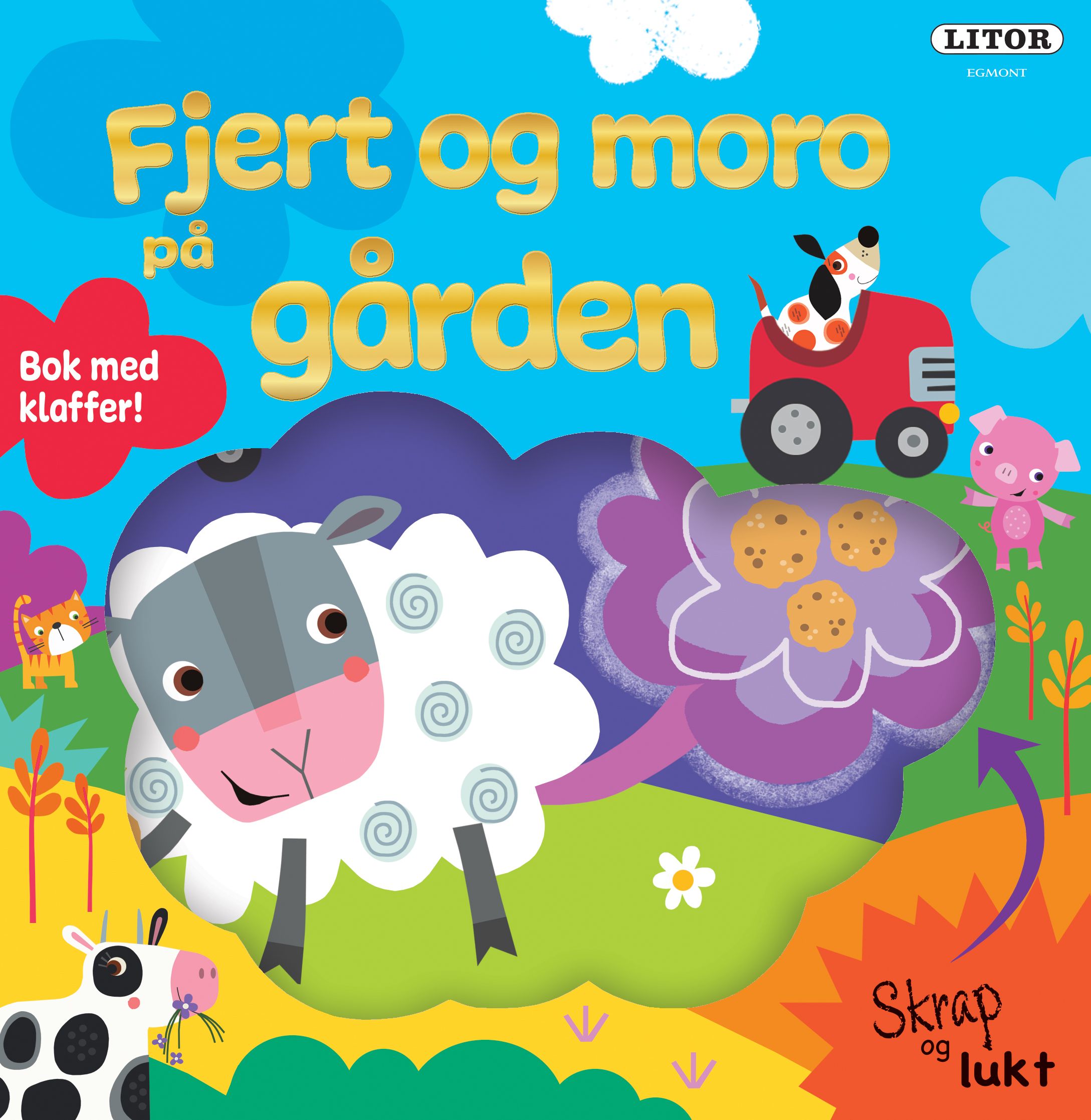 Fjert og moro på gården - skrap og lukt