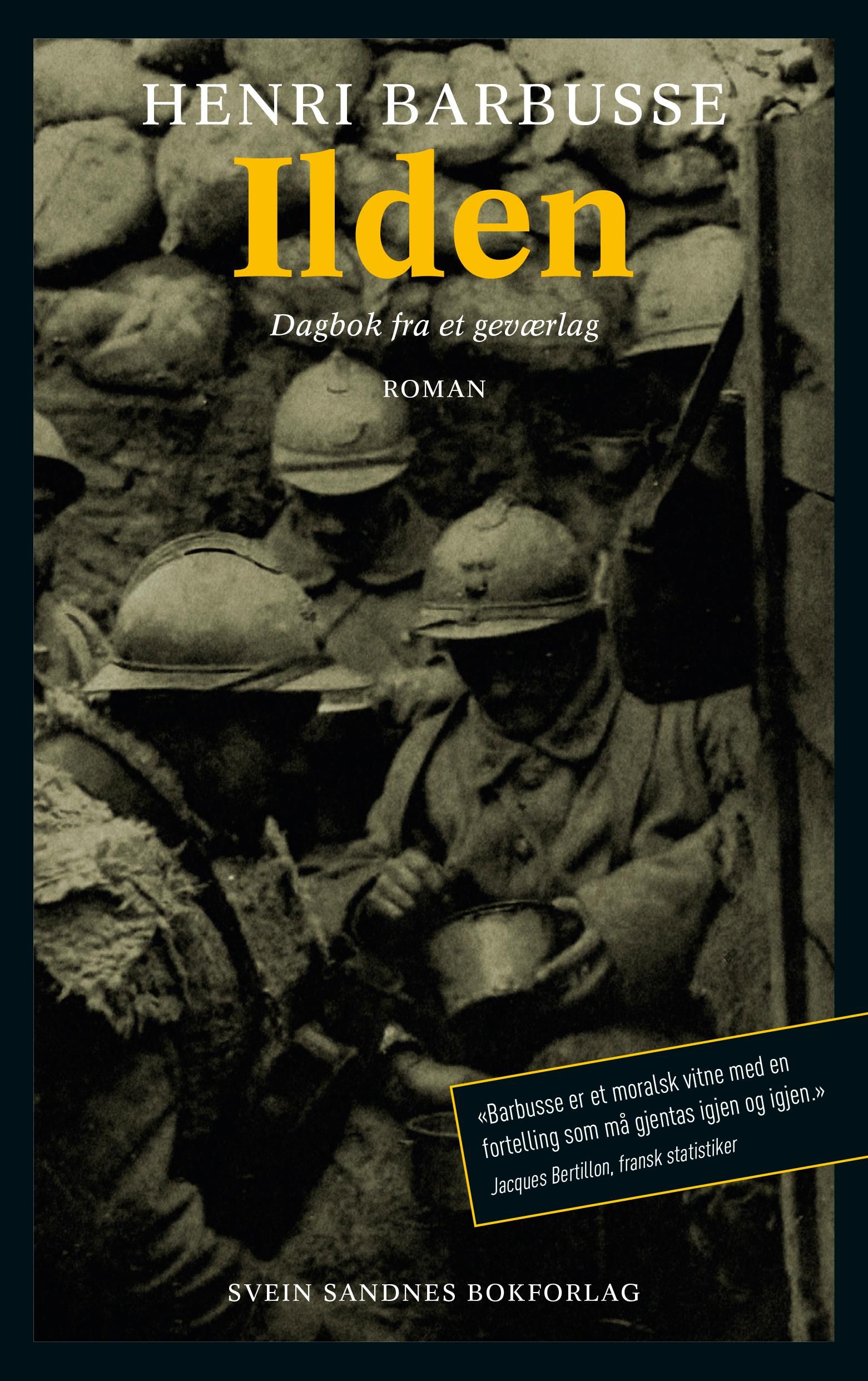 Ilden - dagbok fra et geværlag : roman