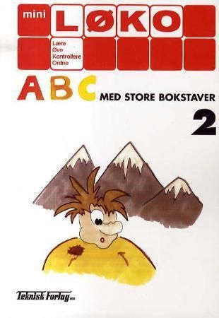 ABC med store bokstaver 2 - abc med store bokstaver 2