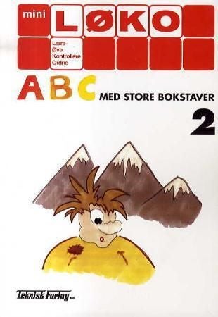 ABC med store bokstaver 2 - abc med store bokstaver 2