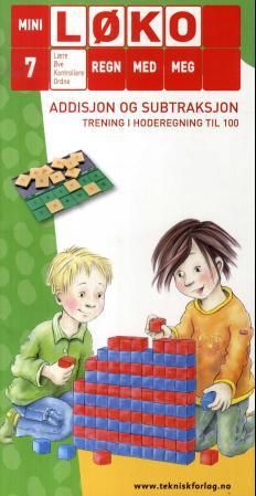 Mini-løko. Regn med meg 7. Hefte til spillkassett for grunnskolen. Addisjon og subtraksjon. Trening i hoderegning til 100