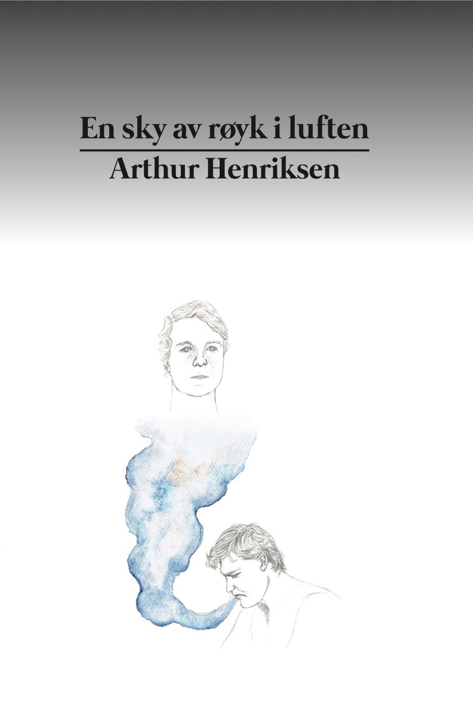 En sky av røyk i luften