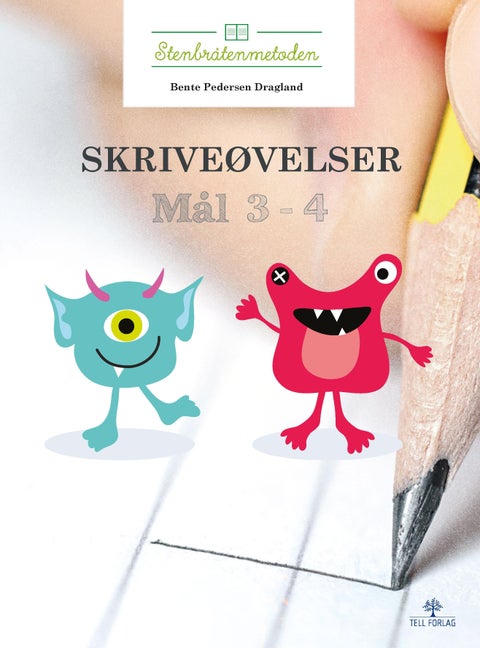 Stenbråtenmetoden. Skriveøvelser. Mål 3-4. 10 eks.