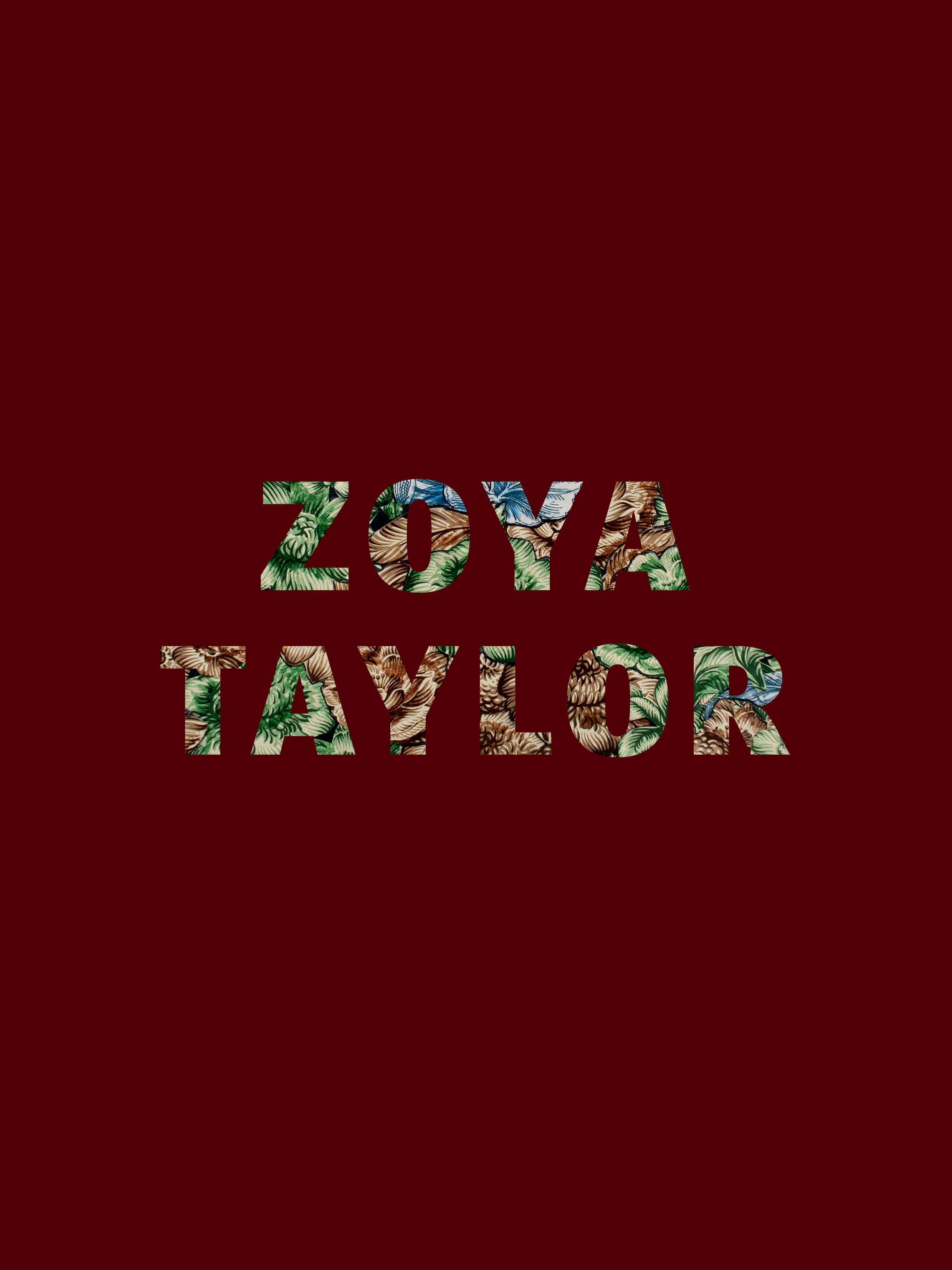 Zoya Taylor - it stayed with me