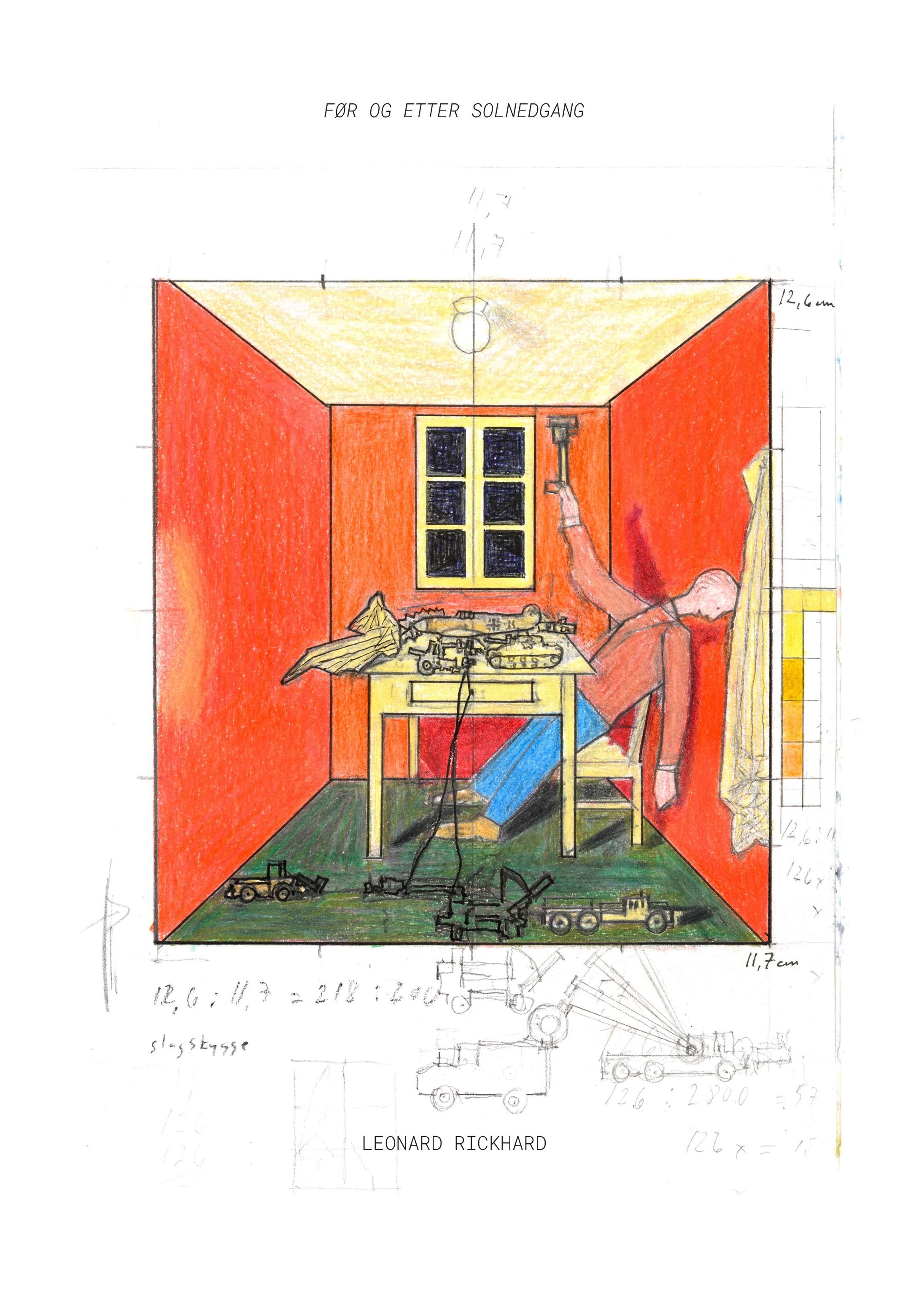 Før og etter solnedgang - Leonard Rickhard