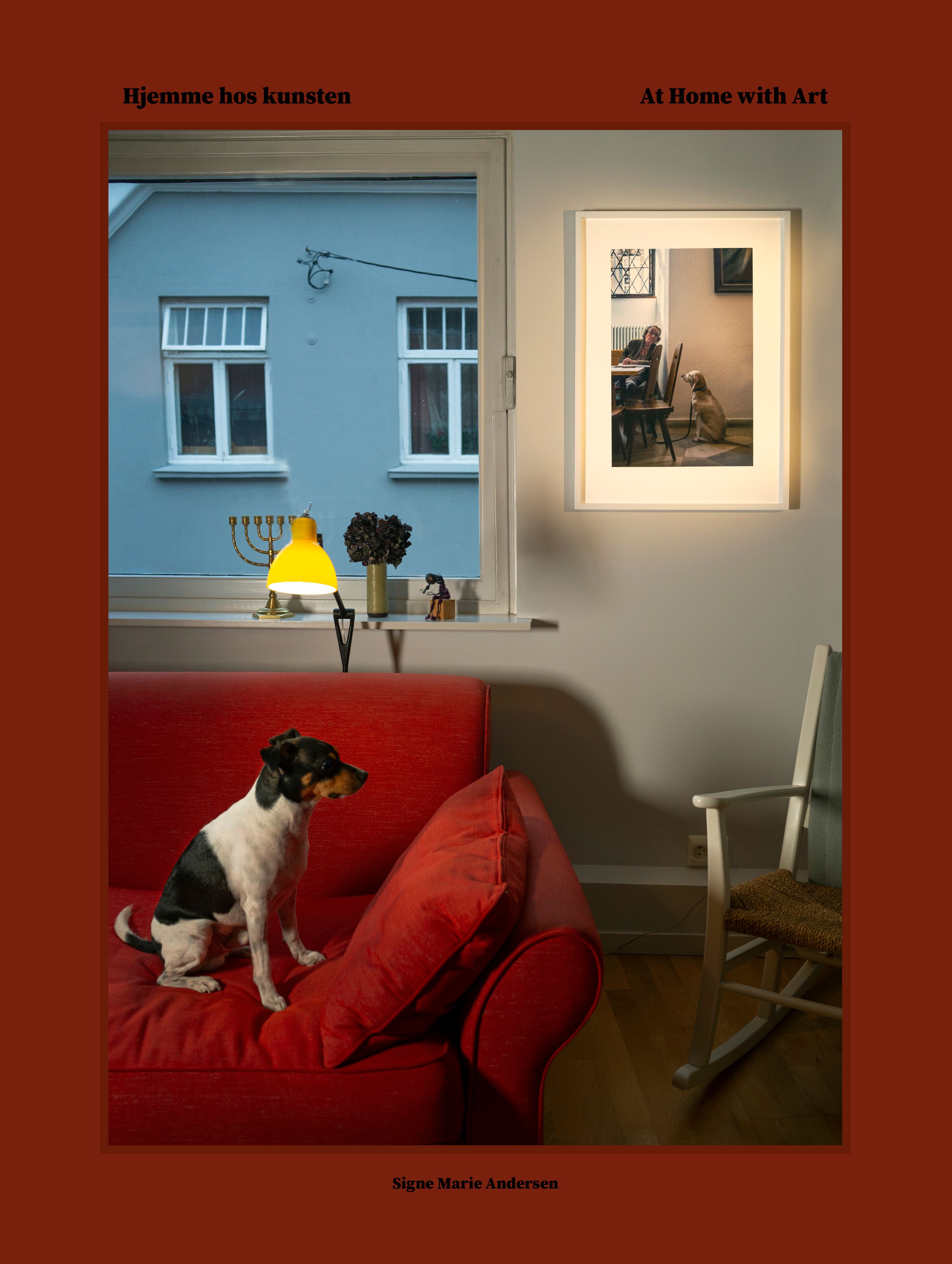 Hjemme hos kunsten = At home with art