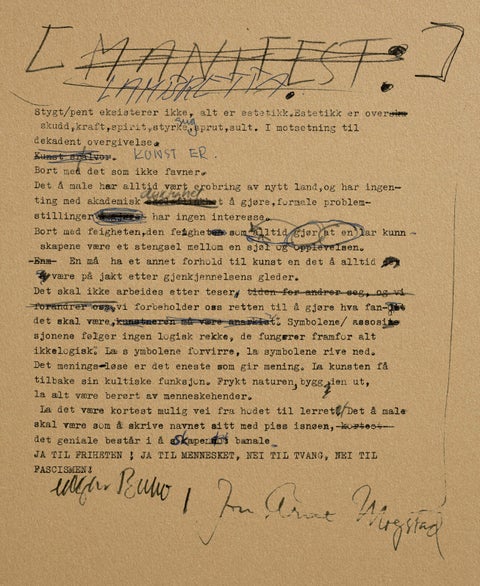 Kunst er! - kunstnergruppa Lambretta 1982-1987