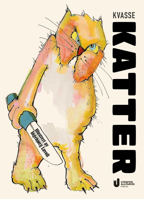 Kvasse katter - illustrert